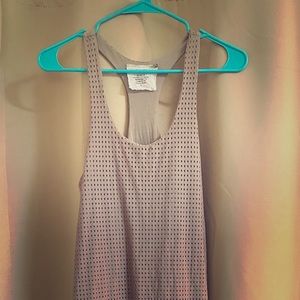 Acacia Backdoor Mesh midlength dress